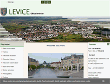 Tablet Screenshot of eng.levice.sk